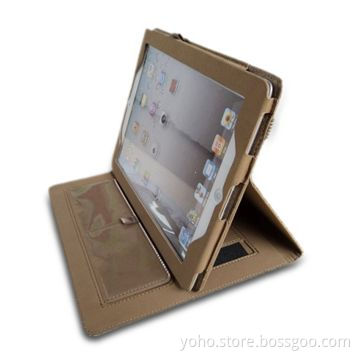 Leather Case for iPad 2, with Knitting Design and Easy to Remove, OEM Orders are Welcome